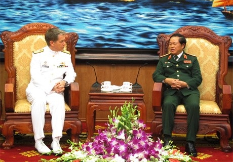 Việt Nam-Australia tăng cường hợp tác hải quân