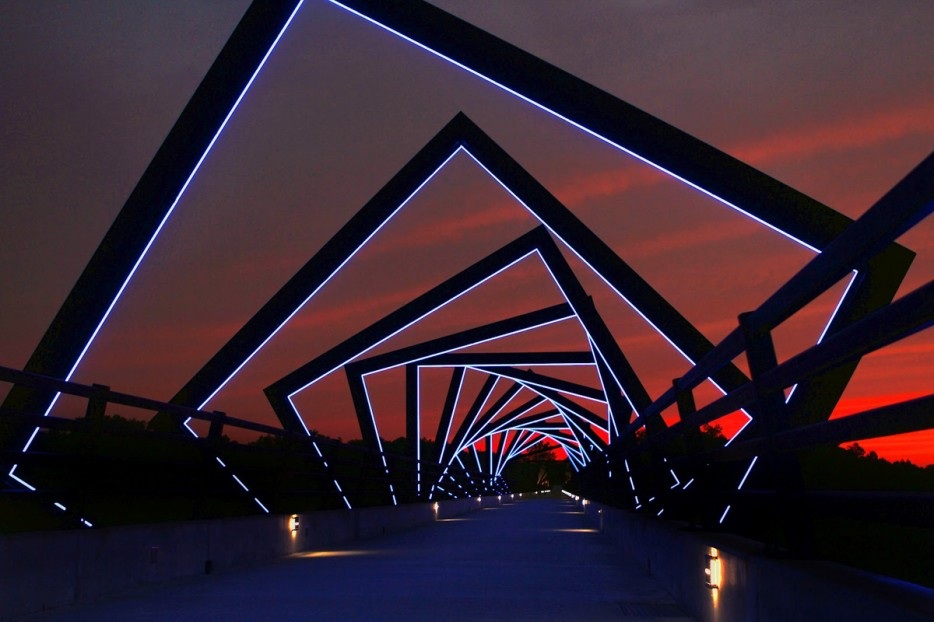 Cầu High Trestle, tiểu bang Iowa, Hoa Kỳ