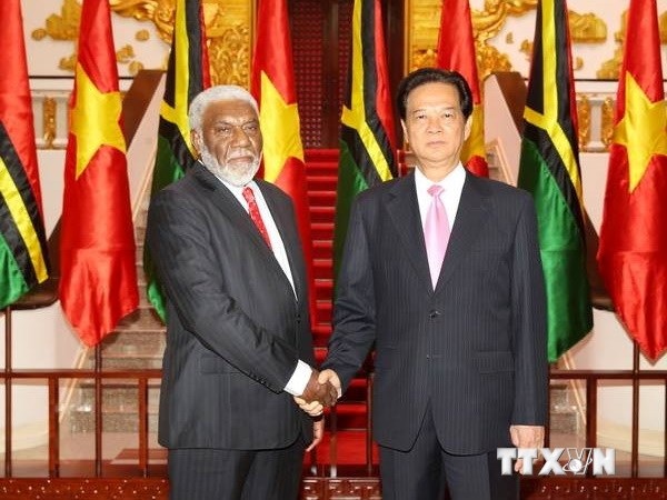 Việt Nam-Vanuatu đẩy mạnh trao đổi đoàn cấp cao và các cấp - 1 Việt Nam-Vanuatu đẩy mạnh trao đổi đoàn cấp cao và các cấp