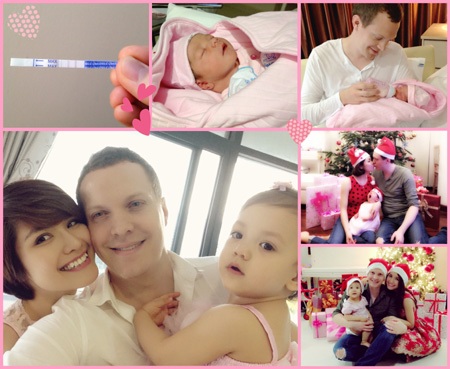Nữ diễn viên phim “Phía cuối cầu vồng” hạnh phúc trở lại sau 3 năm vắng bóng - 2 Bích Huyền và gia đình nhỏ hạnh phúc