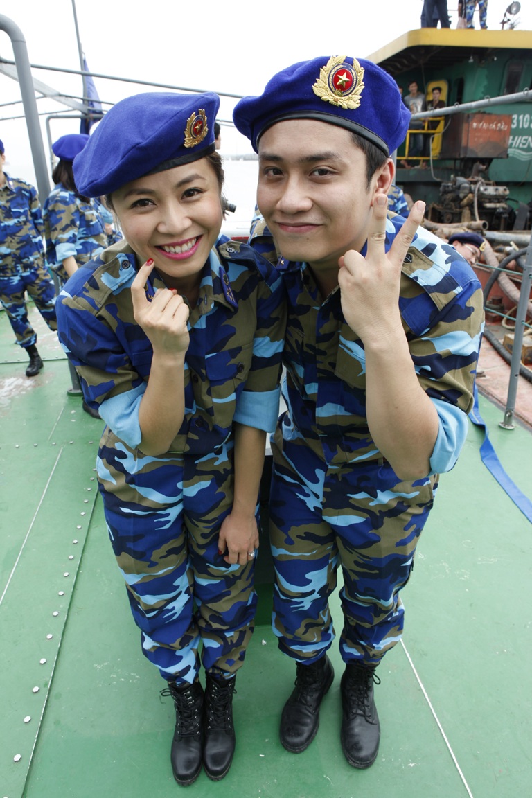 Ảnh “độc” về tình yêu của MC “Chúng tôi là chiến sĩ” - 9 H.H