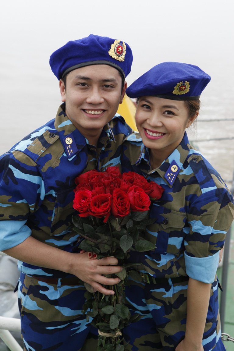 Ảnh “độc” về tình yêu của MC “Chúng tôi là chiến sĩ” - 8 H.H