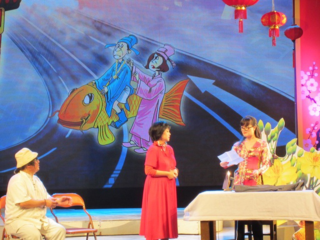 Hình ảnh các tiểu phẩm trong Táo cười