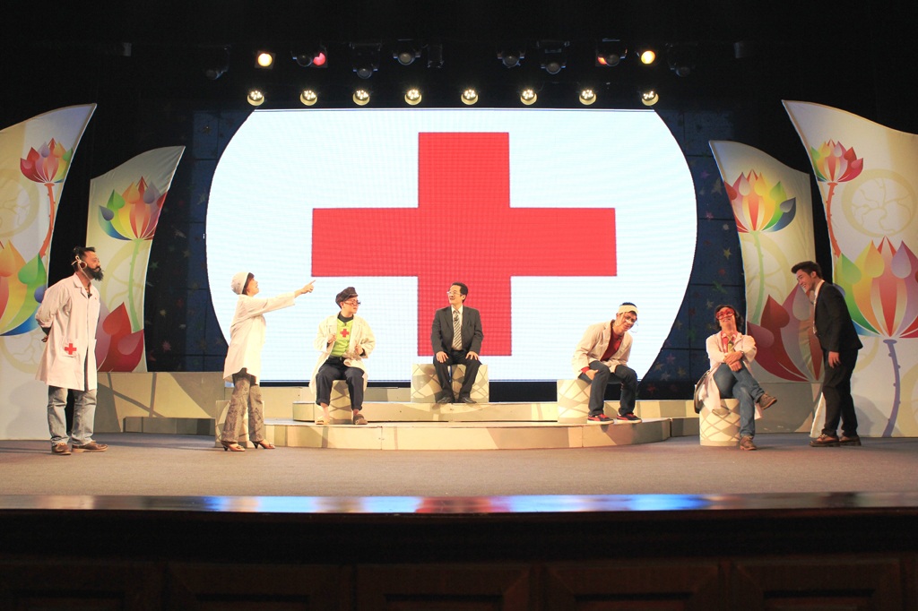 Hình ảnh các tiểu phẩm trong Táo cười