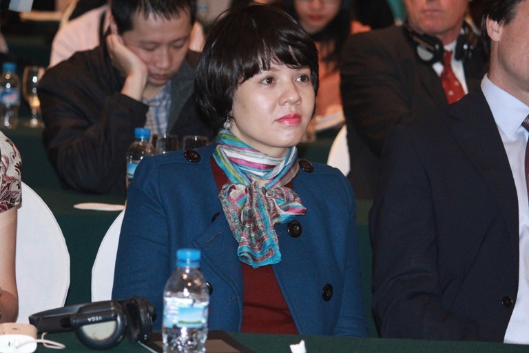 Tham dự buổi họp có sự góp mặt của MC Diễm Quỳnh