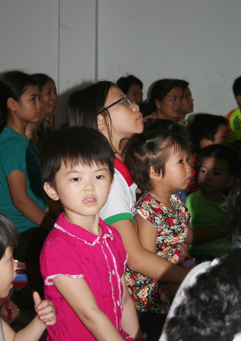 Những tiết mục khiến các em rất thích thú theo dõi