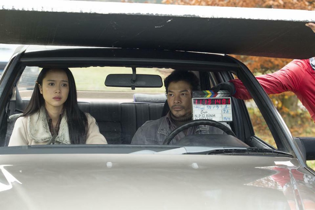 Đạo diễn Nguyễn Phan Quang Bình và diễn viên Trần Bảo Sơn