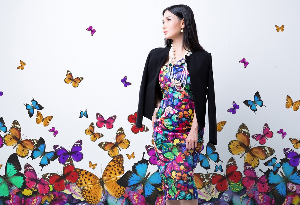 Hoa hậu Quý bà Sương Đặng kiều diễm hoá nàng tiên bướm - 5 Hào Hoa