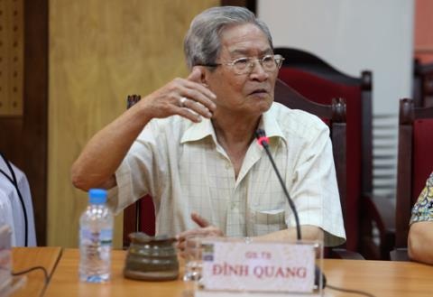 GS.TS - NSND Đình Quang, cây đại thụ của nền sân khấu, qua đời - 1 GS - NSND Đình Quang