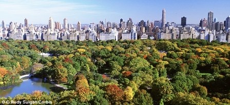 Bà tặng10 triệu USD cho công viên Trung tâm thành phố New York