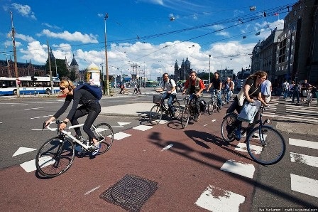 Khám phá thành phố xe đạp Amsterdam