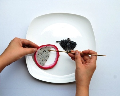 Tranh nghệ thuật “dệt” từ thực phẩm - 3 An Tử