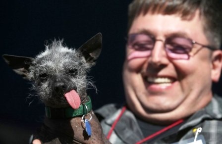 Anh Ty Oppelt và chú chó Ellie Mae