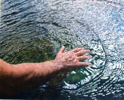 Ngỡ ngàng trước tranh vẽ chì màu đẹp như thật - 1 Đình Kiên