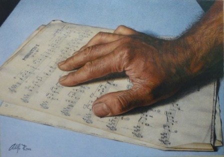 Ngỡ ngàng trước tranh vẽ chì màu đẹp như thật - 6 Đình Kiên
