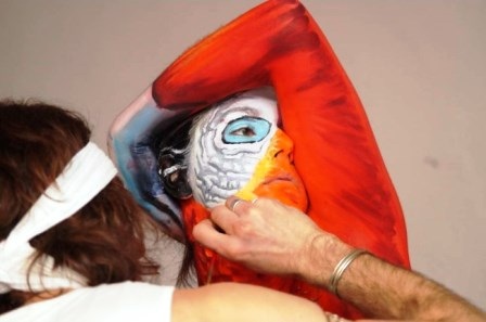 Độc đáo nghệ thuật vẽ hình lên cơ thể