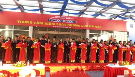 Khánh thành “tổng hành dinh” điều hành bay quốc gia - 1 Lễ khánh thành ATCC Hà Nội sáng nay (13/1)