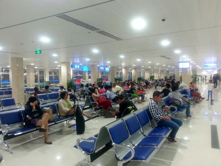Sân bay Nội Bài, Tân Sơn Nhất tệ nhất châu Á: Đánh giá thiếu khách quan? - 1 Khu vực cách ly tại sân bay Tân Sơn Nhất - TPHCM (ảnh chụp ngày 16/10)