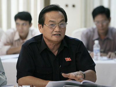 Đại biểu Trần Du Lịch - đoàn TPHCM (ảnh: Việt Hưng)