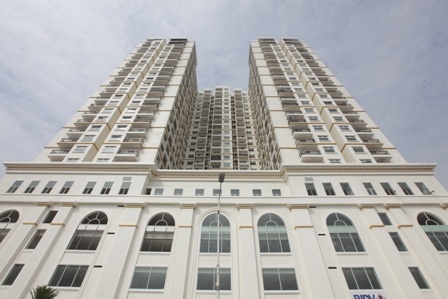 Tổ hợp căn hộ cao cấp tiêu chuẩn 6 sao Hòa Bình Green City tại Hà Nội.