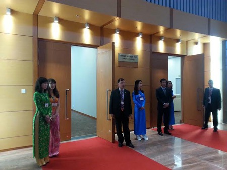 Chính thức thông xe cầu Nhật Tân, khánh thành ga hàng không lớn nhất VN - 6 Phòng đón tiếp các nguyên thủ quốc gia