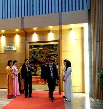 Chính thức thông xe cầu Nhật Tân, khánh thành ga hàng không lớn nhất VN - 7 Phòng Quốc khách tại VIP A