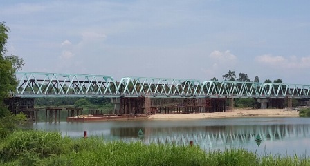 Thay mới 6 nhịp giàn thép cầu đường sắt Trà Bồng - Quảng Ngãi - 4 Cầu đường sắt mới được hoàn thành, tăng tốc độ chạy tàu từ 30km/h lên 120km/h