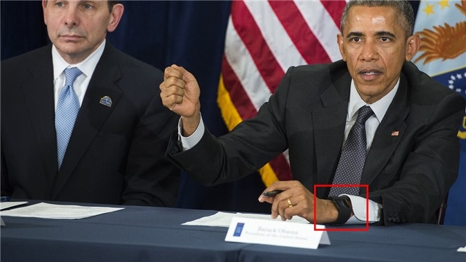 Cận cảnh chiếc đồng hồ của tổng thống Mỹ Barack Obama - 4 Ông Obama khi tiếp Tổng bí thư