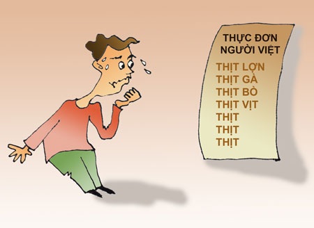"Mếu dở" vì không biết ăn... thịt! - 1