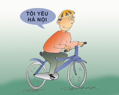 Tình yêu Hà Nội từ yên xe đạp | Báo Dân trí