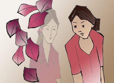 Thản nhiên em nhận bã trầu về têm