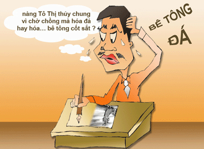 Chờ chồng hóa… bê tông cốt sắt! - 1 Chờ chồng hóa… bê tông cốt sắt!