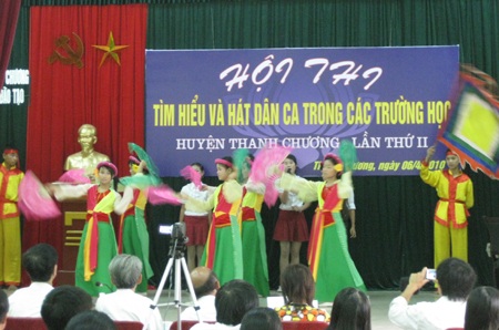 Loại hình nghệ thuật không có tuổi cần được phát huy và lưu giữ - 3 Buổi tâp luyện của CLB dân ca Ví, Giặm xã Ngọc Sơn, huyện Thanh Chương (Nghệ An).