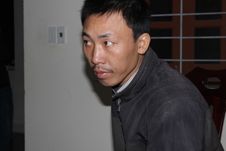 Tài xế Nguyễn Văn Lập khai nhận chở thuê cho 1 người tên Hậu (xã Quỳnh Lưu) với giá 8 triệu đồng.