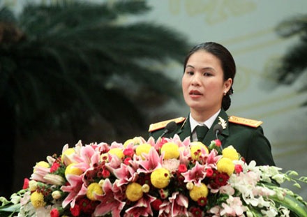 Xây dựng Quân đội Nhân dân Việt Nam tinh nhuệ, hiện đại - 5 Thượng úy Đặng Thị Bích Trang, nguyện luôn xứng đáng là anh bộ đội Cụ Hồ