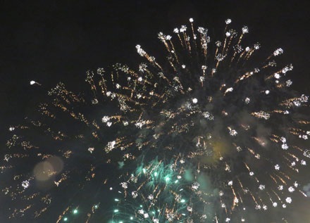Rực rỡ sắc màu Carnaval Hạ Long 2015 - 19 Màn pháo hoa tầm cao khép lại Lễ khai mạc Carnaval Hạ Long hoành tráng mang đậm bản sắc văn hóa.
