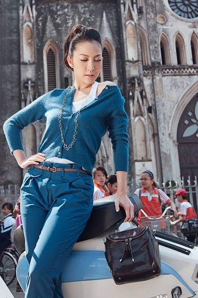 Linh Nga: “Tôi may mắn vì luôn được nhà chồng ủng hộ” - 1 Linh Nga: “Tôi may mắn vì luôn được nhà chồng ủng hộ” - 1