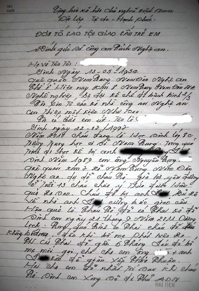 Nữ sinh lớp 8 sinh con 