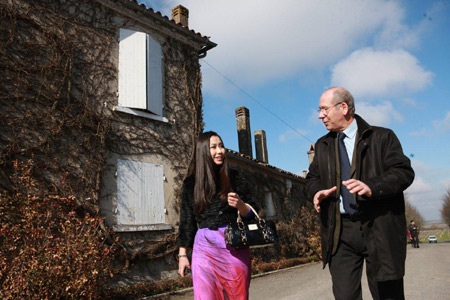 Sarah Chang khám phá lâu đài Bagnolet danh tiếng