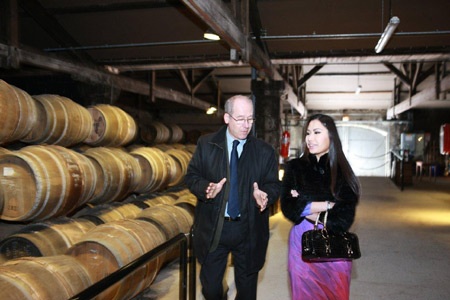 Sarah Chang khám phá lâu đài Bagnolet danh tiếng