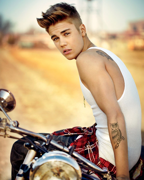 Justin Bieber xếp vị trí thứ 2