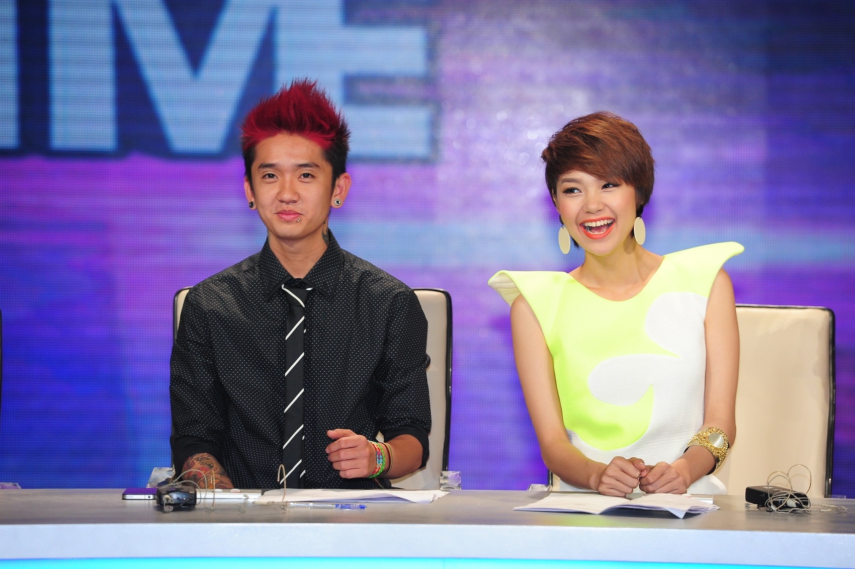 Minh Hằng cùng Thần tượng Hiphop người Mỹ gốc Việt Dumbo