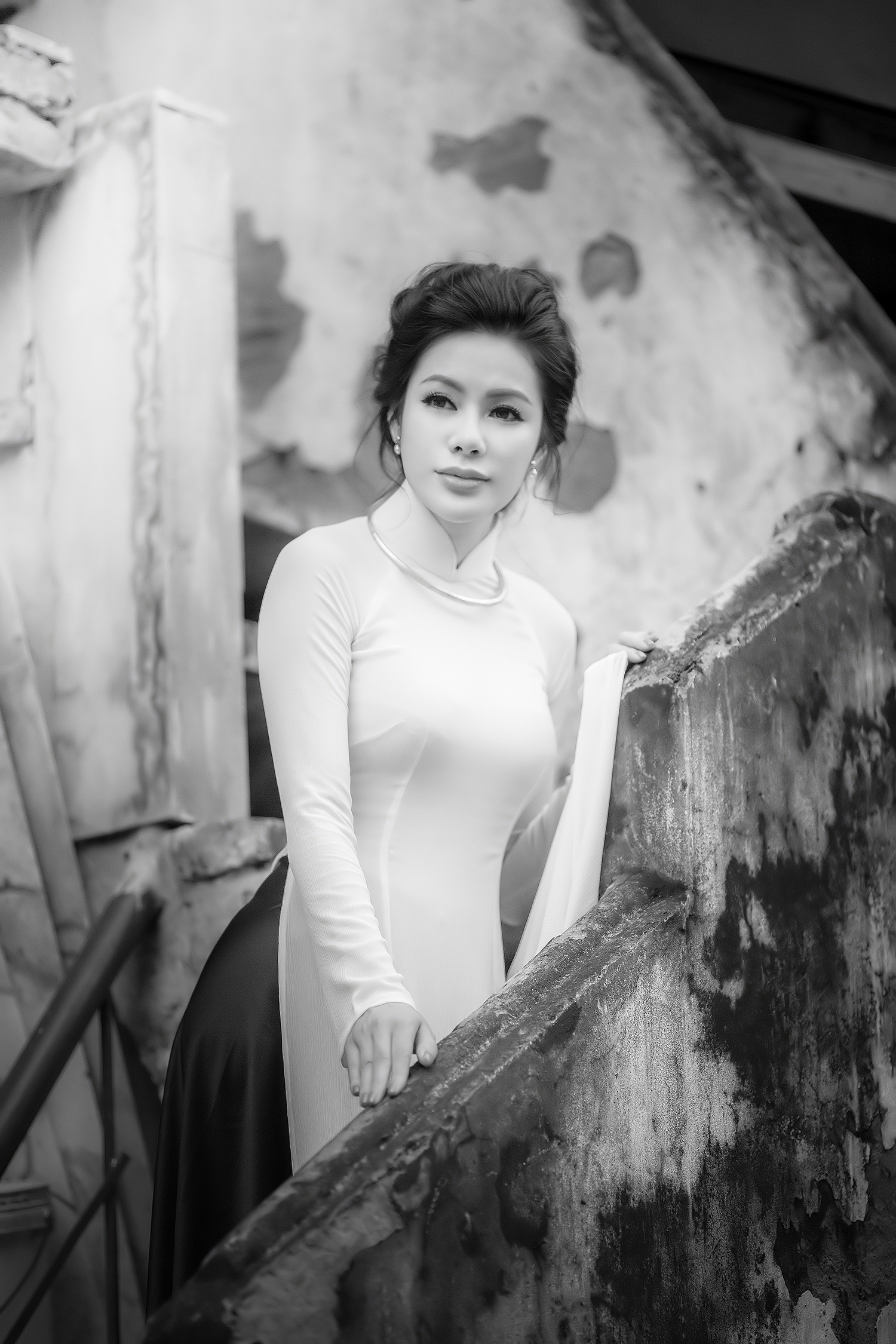 Hoa hậu Phương Nguyễn thướt tha trong hình ảnh thiếu nữ Hà Nội xưa - 9 Cao Trí Hòa