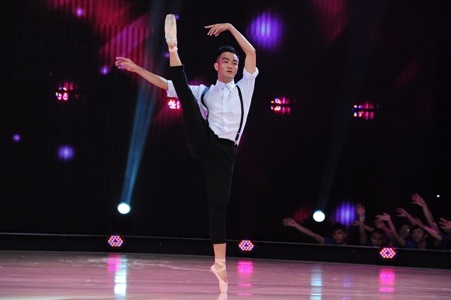 Khán giả sẽ thích thú với tiết mục của chàng trai Ballet