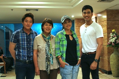 Nếu không có gì thay đổi, nam diễn viên Thái Lan (ngoài cùng bên phải) sẽ góp mặt trong Trở về 3