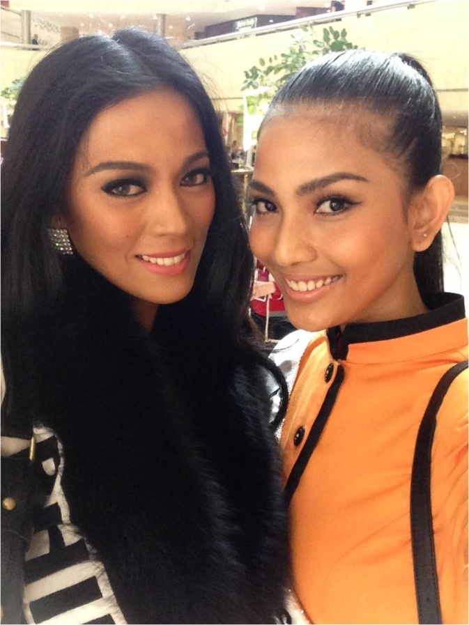 Cùng với người đẹp Philippines