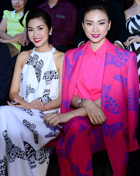 2 mỹ nữ Tăng Thanh Hà và Ngô Thanh Vân