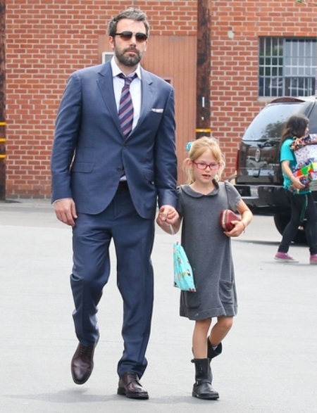 Những ông bố “hot” nhất Hollywood - 12 Ben Affleck và con gái Violet