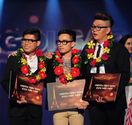 Quang Nhật trở thành Ngôi sao thiết kế Việt Nam - 3 Top 3 nhà thiết kế tài năng của Ngôi sao thiết kế Việt Nam