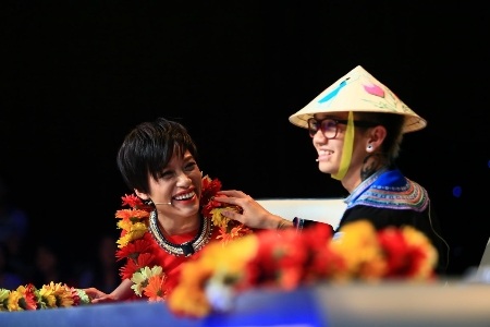 Các giám khảo đã có 1 đêm chấm điểm đầy hứng khởi với các tiết mục dự thi nhiều màu sắc